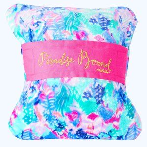 Lilly Pulitzer Pillow Blanket NWT